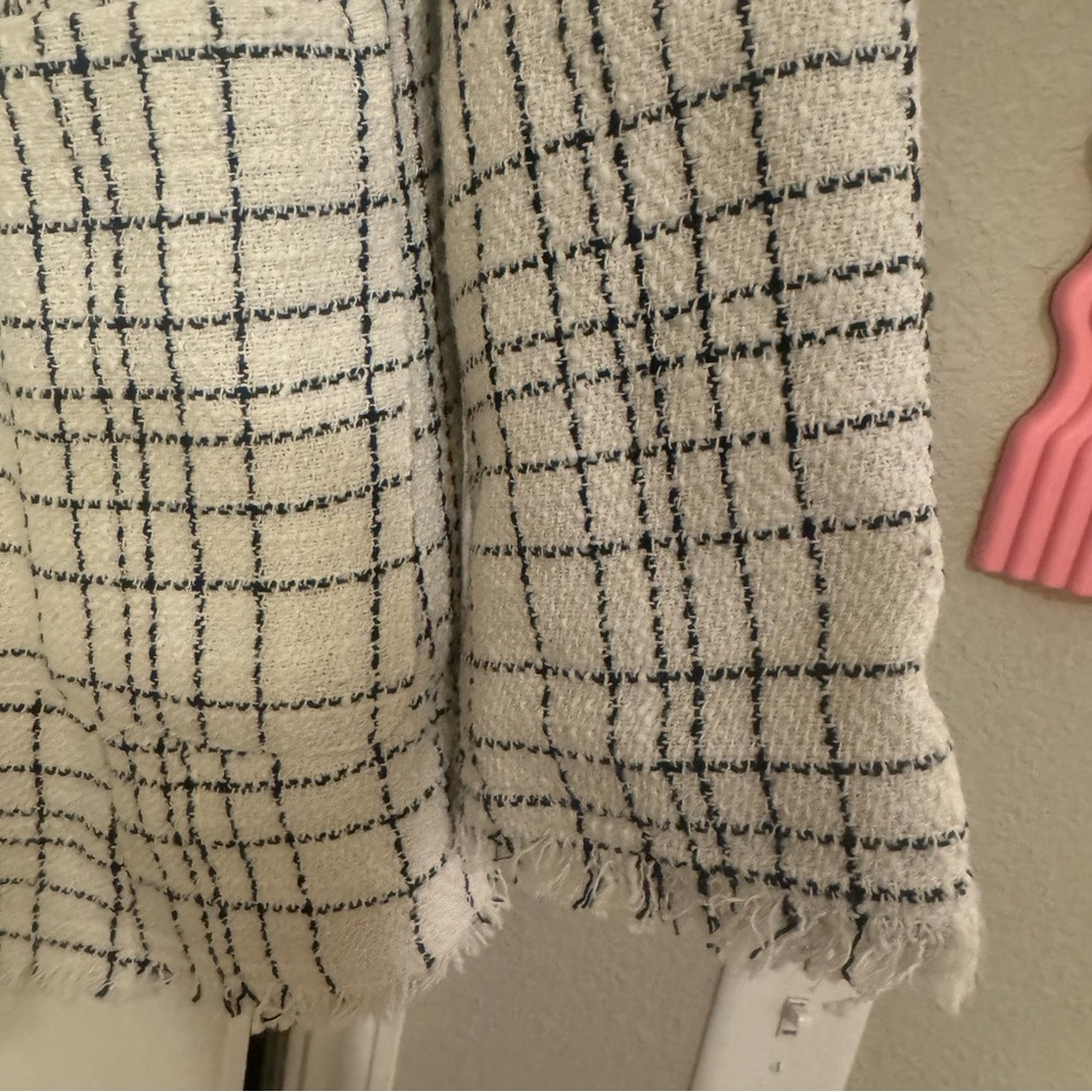 White Blazer Pea Coat - Picture 5 of 8